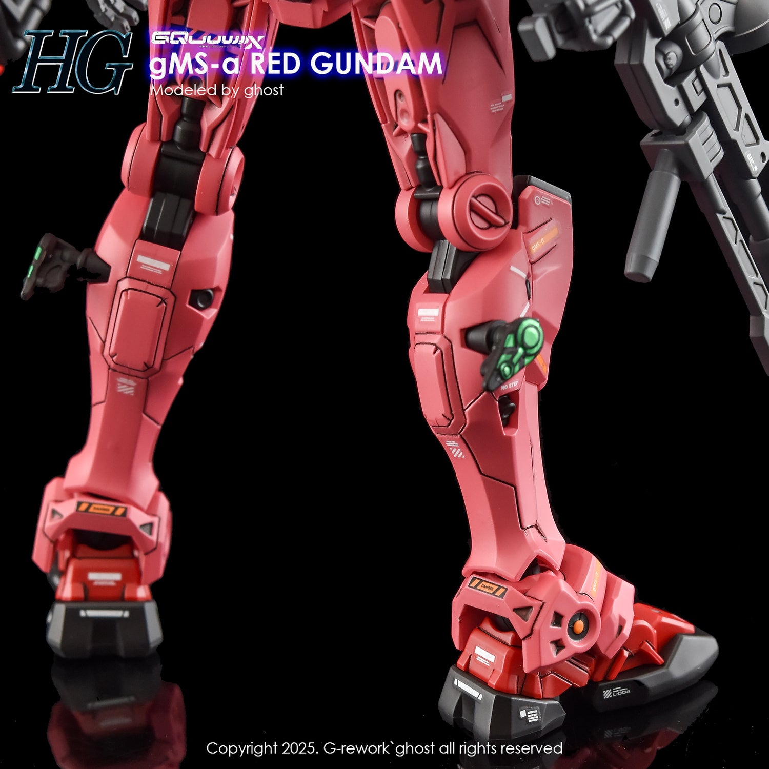 G-Rework [HG] [GQX] RED GUNDAM