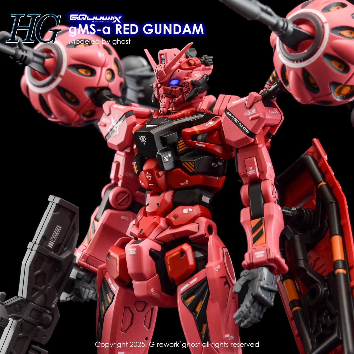 G-Rework [HG] [GQX] RED GUNDAM