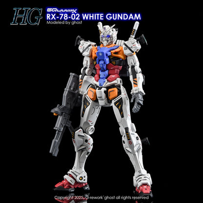 G-Rework Decal [HG] [GQX] WHITE GUNDAM