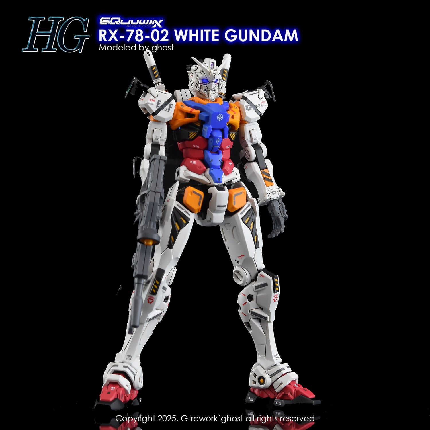 G-Rework Decal [HG] [GQX] WHITE GUNDAM