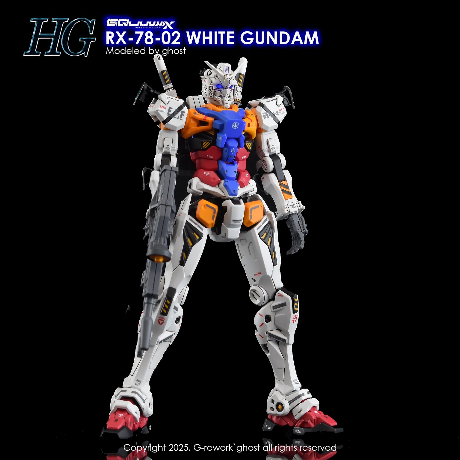 G-Rework Decal [HG] [GQX] WHITE GUNDAM