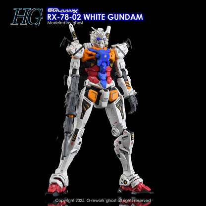 G-Rework Decal [HG] [GQX] WHITE GUNDAM