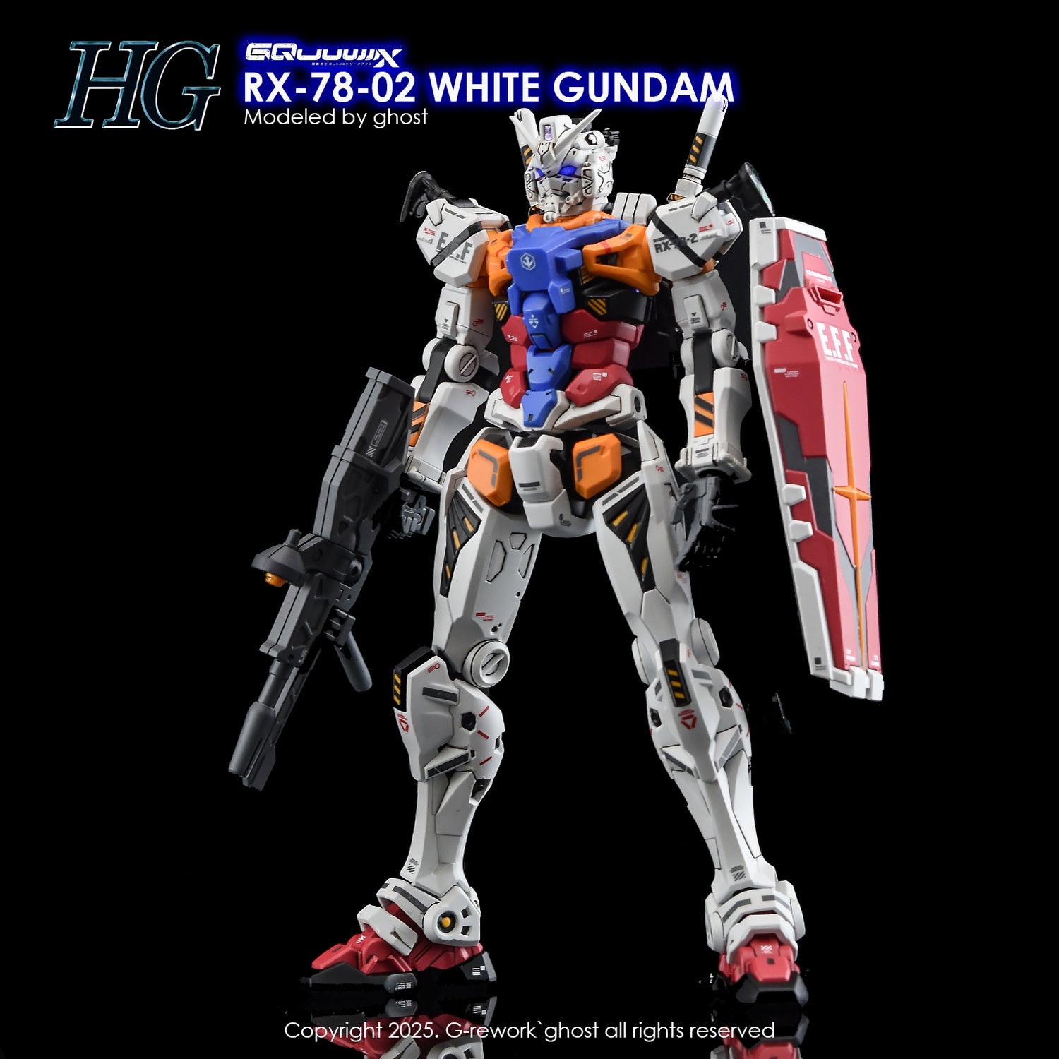 G-Rework Decal [HG] [GQX] WHITE GUNDAM