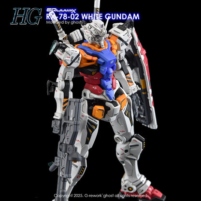G-Rework Decal [HG] [GQX] WHITE GUNDAM