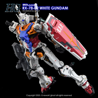 G-Rework Decal [HG] [GQX] WHITE GUNDAM