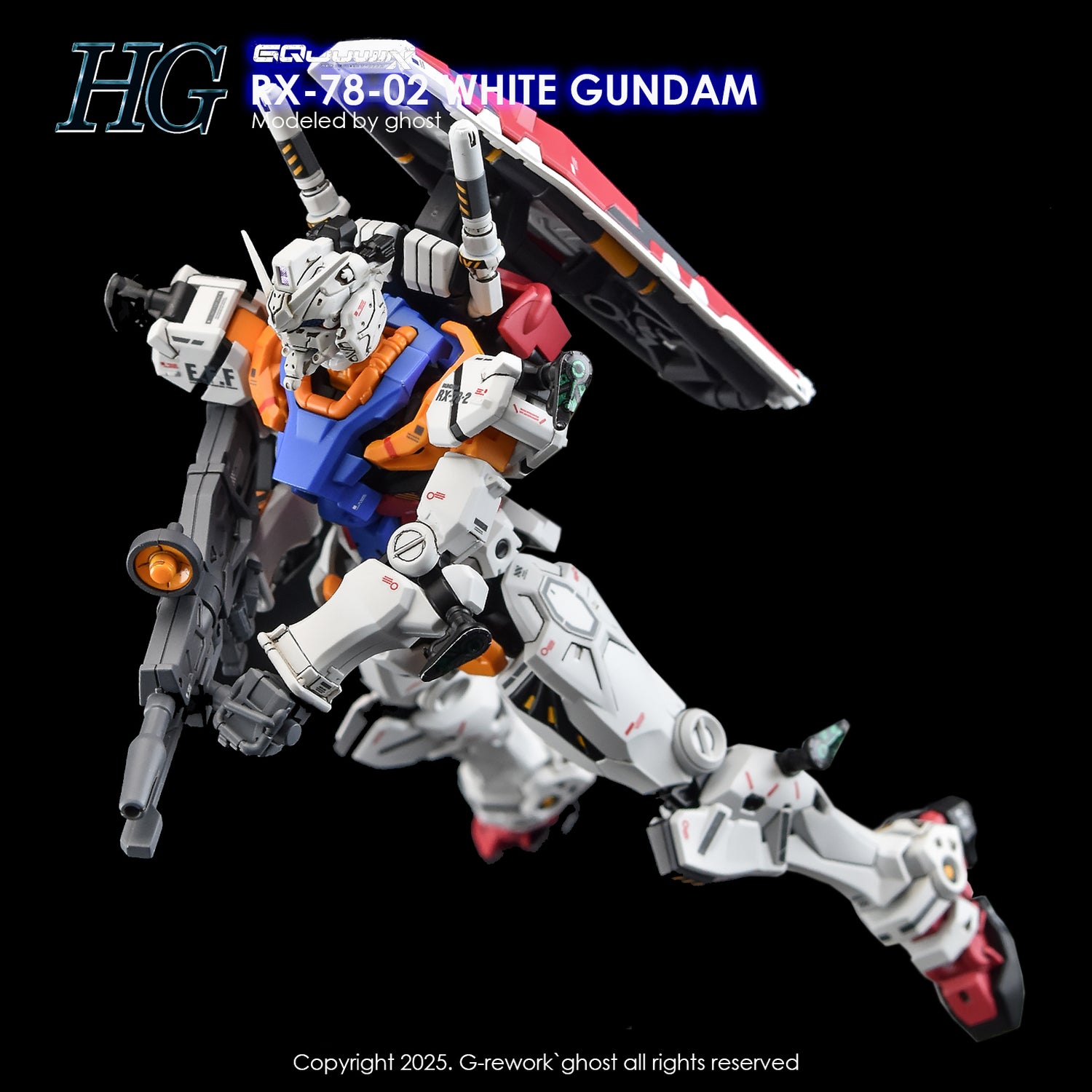 G-Rework Decal [HG] [GQX] WHITE GUNDAM