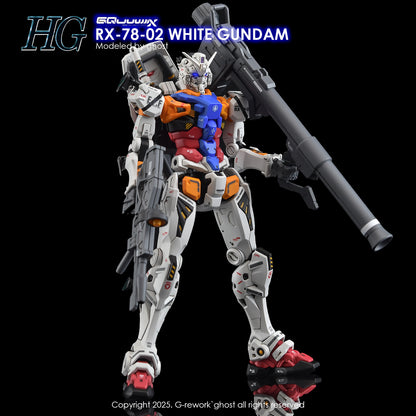 G-Rework Decal [HG] [GQX] WHITE GUNDAM