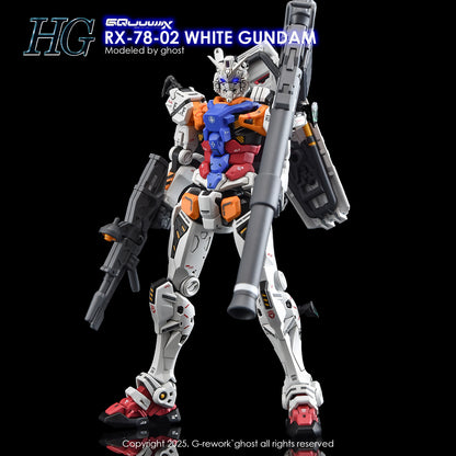 G-Rework Decal [HG] [GQX] WHITE GUNDAM