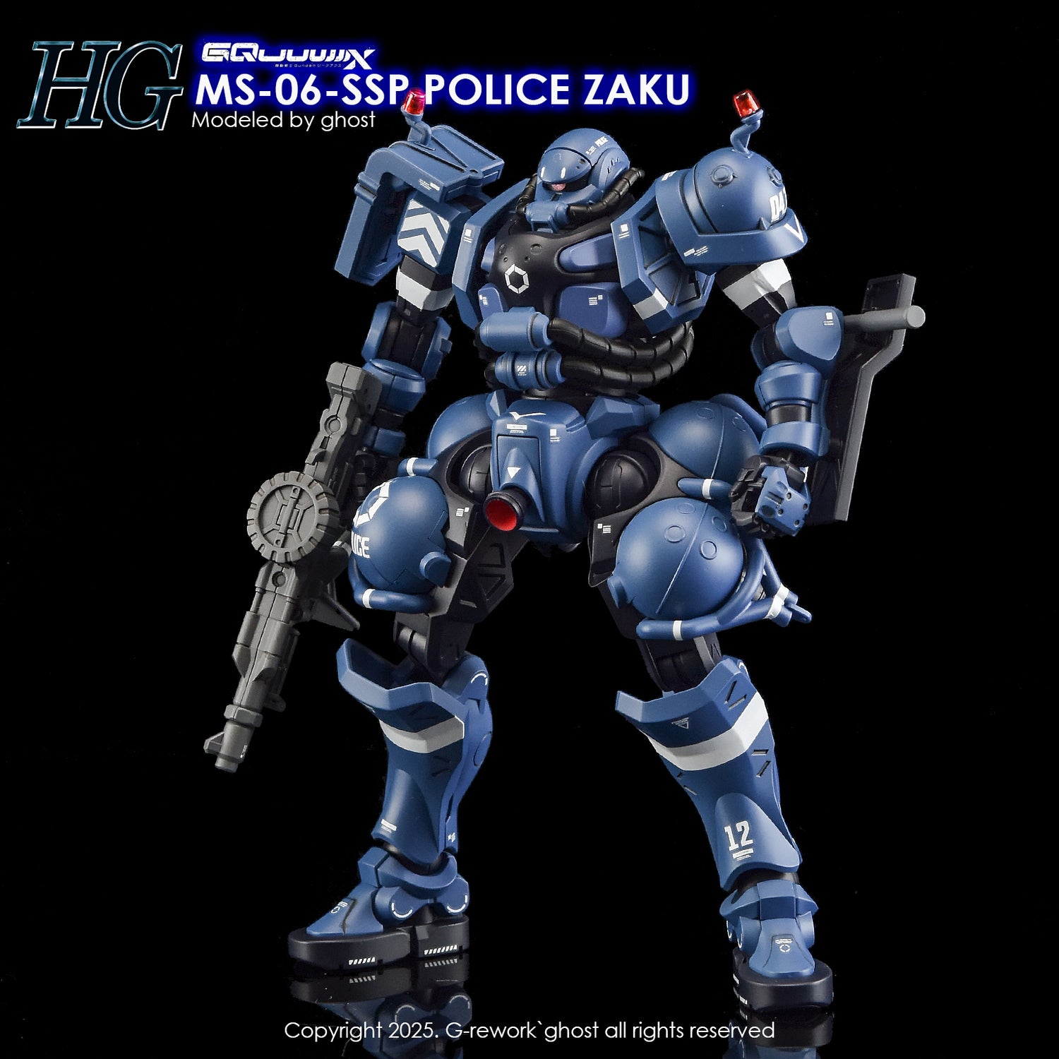 G-Rework [HG] GQuuuuuuX POLICE ZAKU