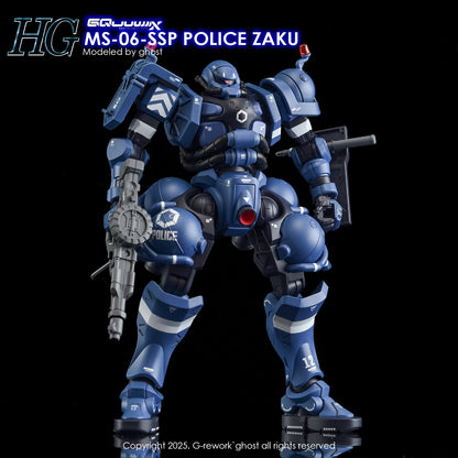 G-Rework [HG] GQuuuuuuX POLICE ZAKU