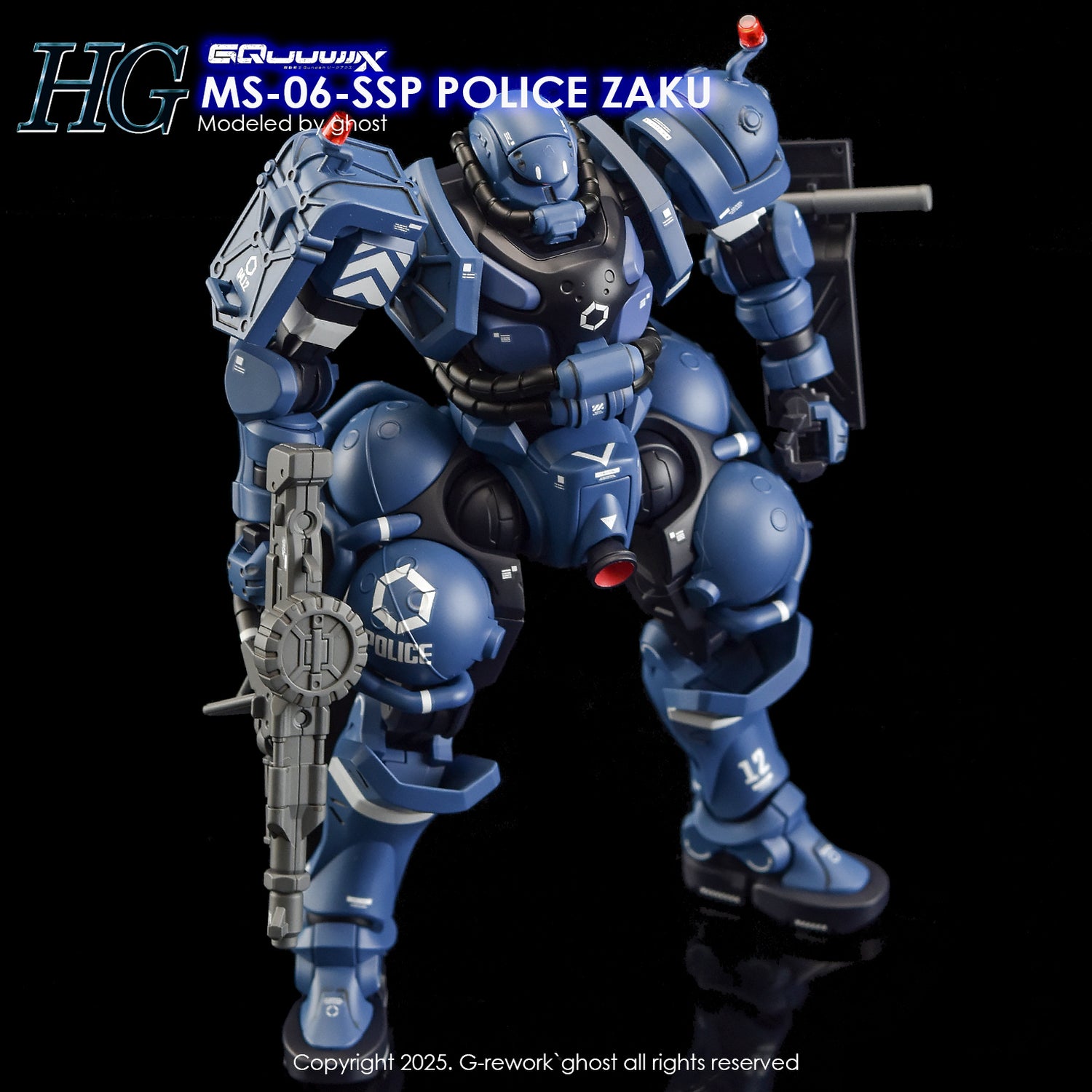 G-Rework [HG] GQuuuuuuX POLICE ZAKU