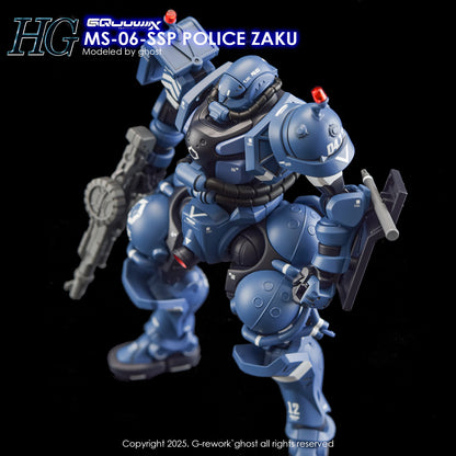 G-Rework [HG] GQuuuuuuX POLICE ZAKU