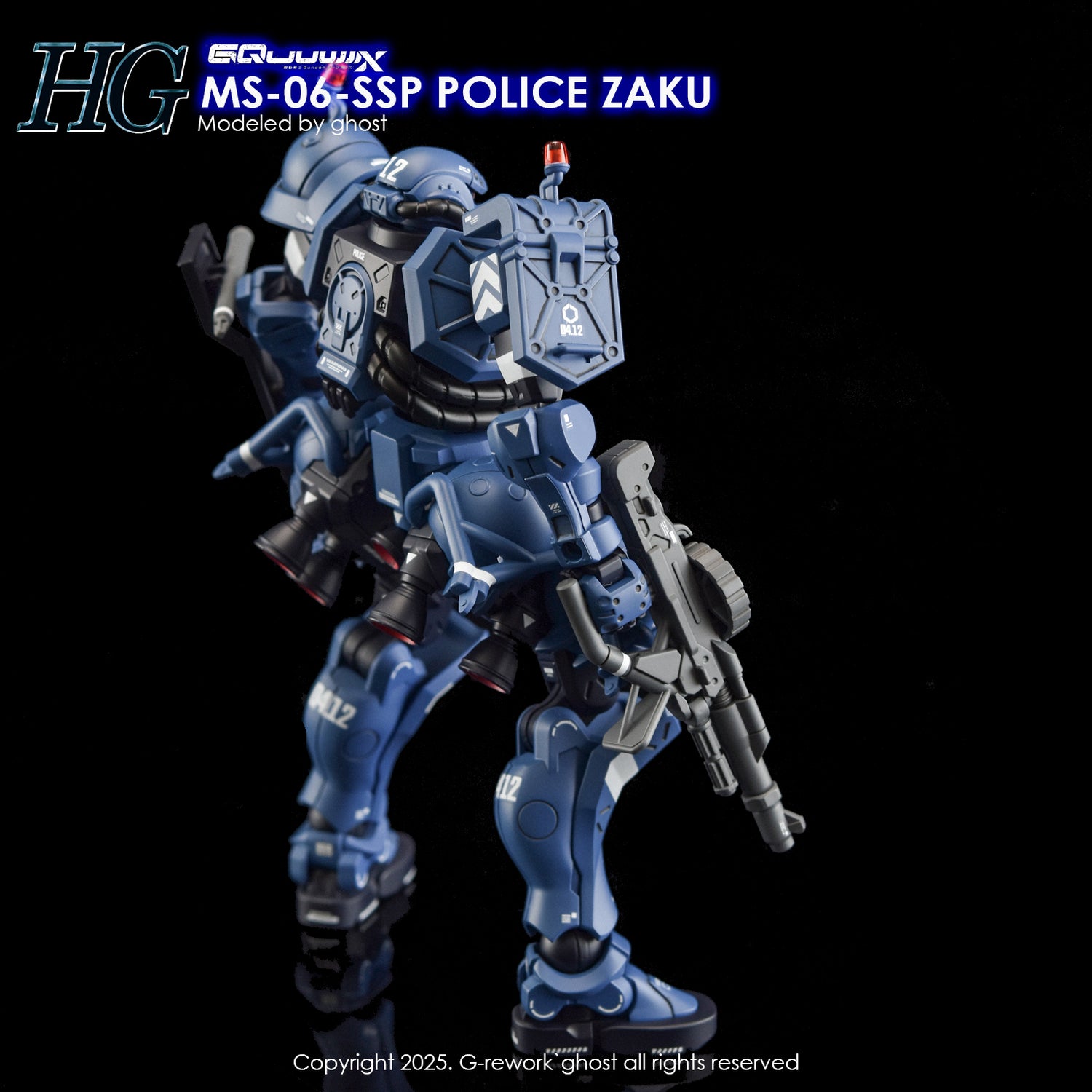 G-Rework [HG] GQuuuuuuX POLICE ZAKU