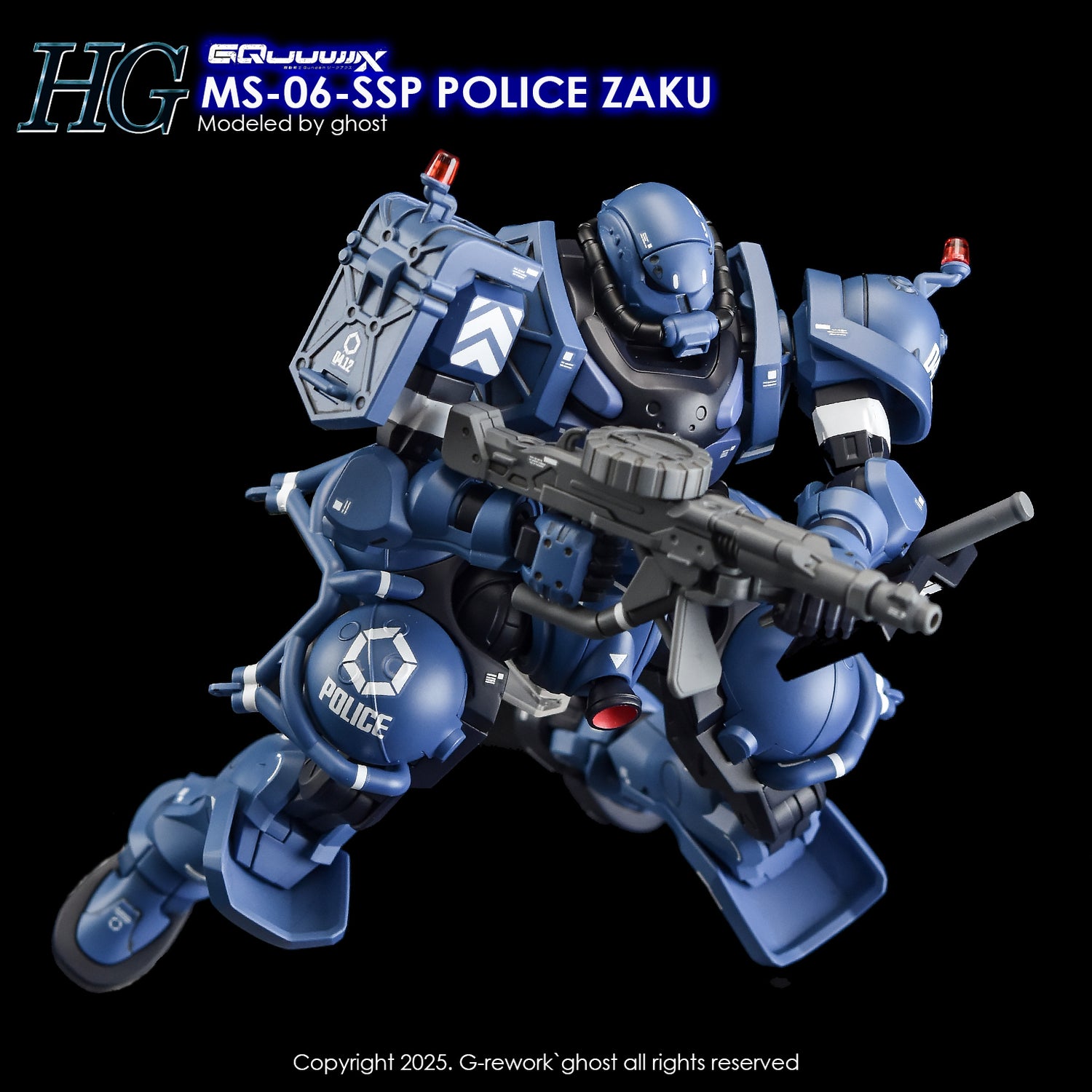 G-Rework [HG] GQuuuuuuX POLICE ZAKU