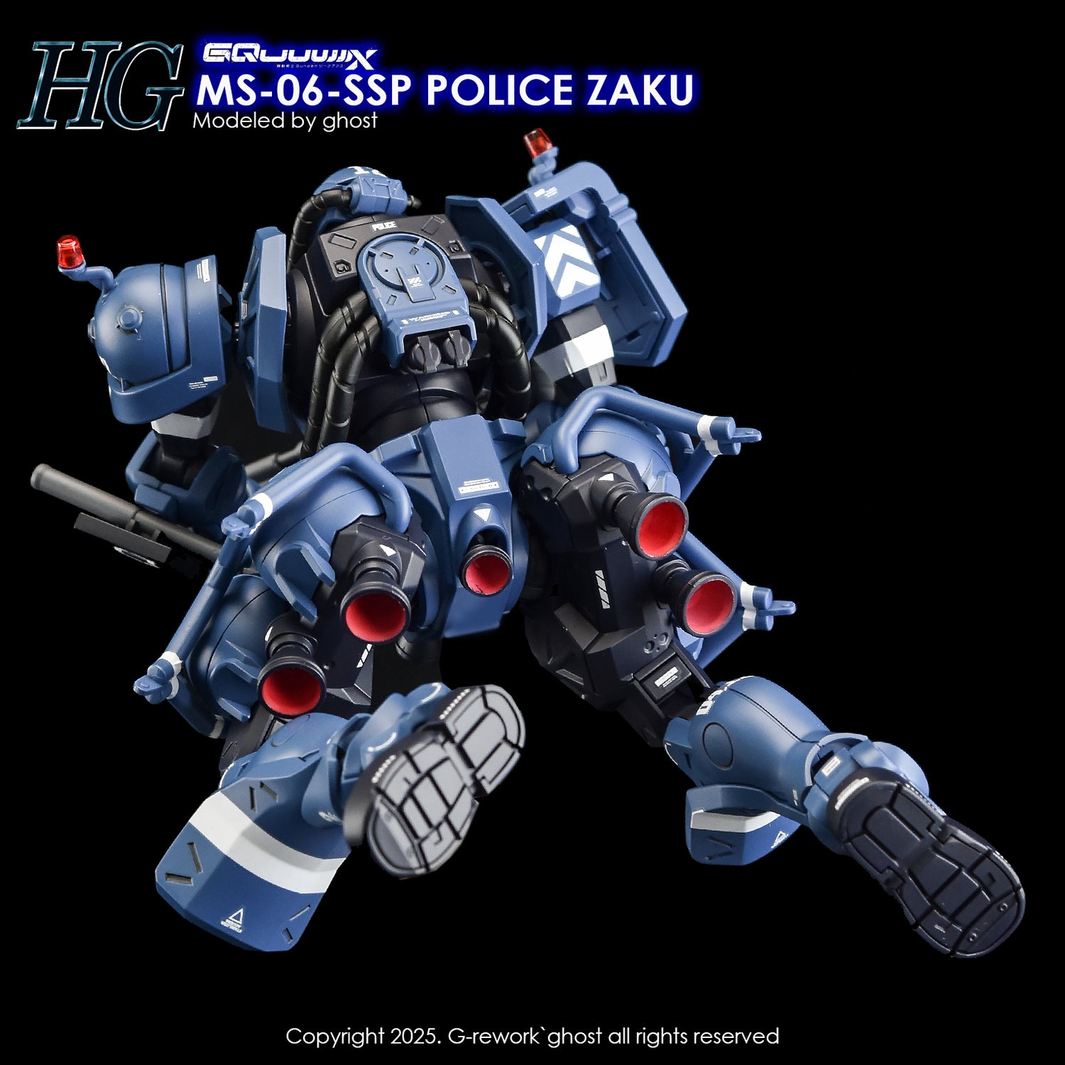 G-Rework [HG] GQuuuuuuX POLICE ZAKU
