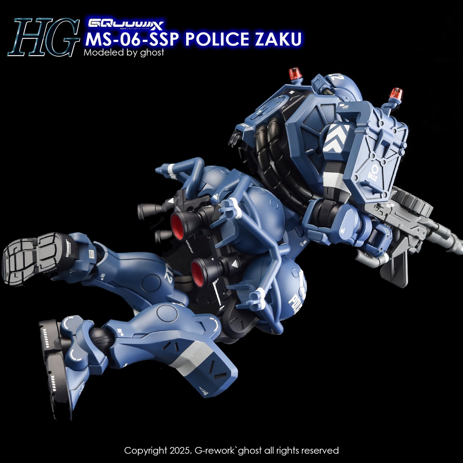 G-Rework [HG] GQuuuuuuX POLICE ZAKU