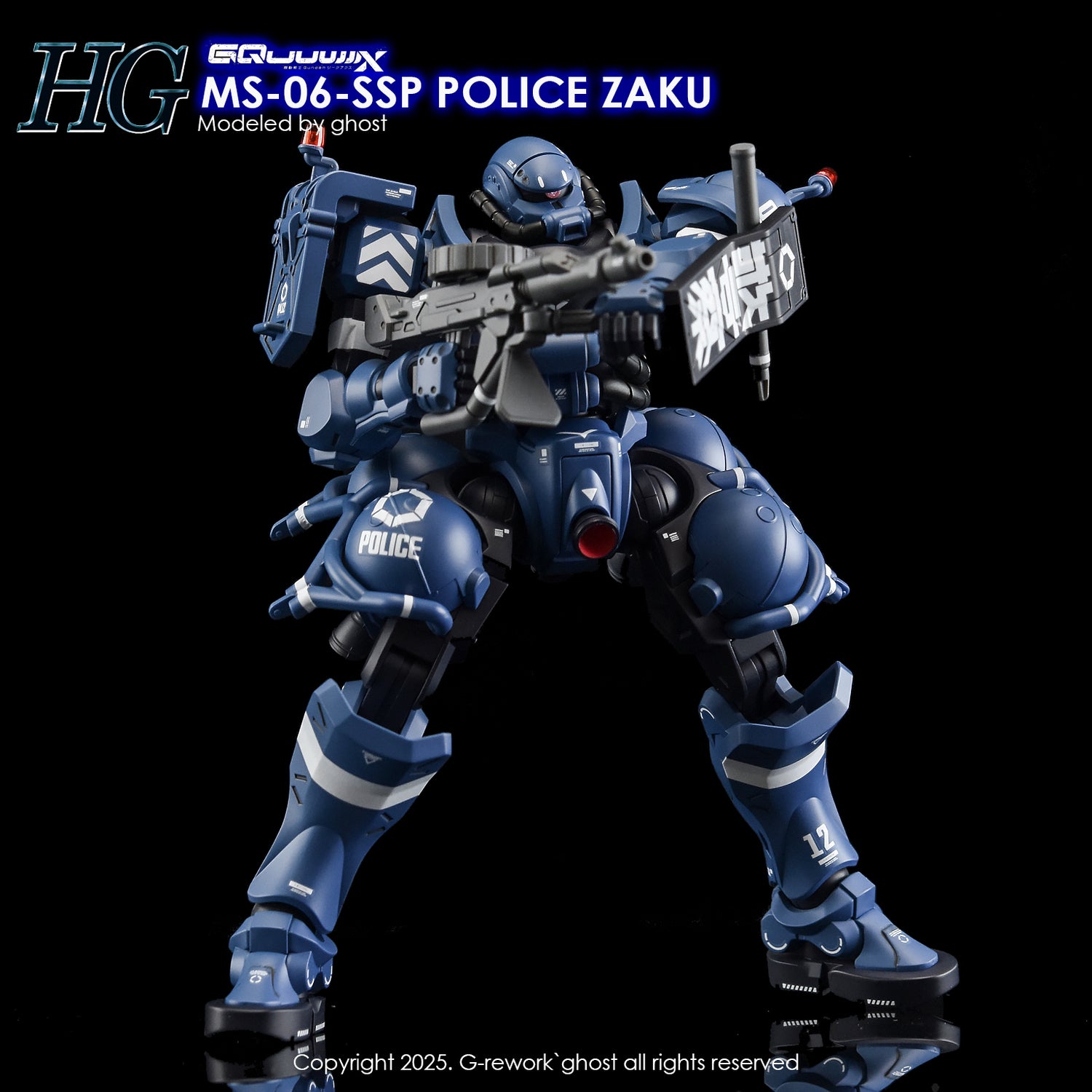 G-Rework [HG] GQuuuuuuX POLICE ZAKU