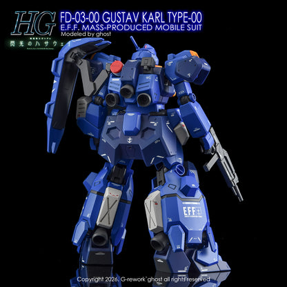 G-Rework Decal [HG] GUSTAV KARL TYPE-00