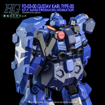 G-Rework Decal [HG] GUSTAV KARL TYPE-00