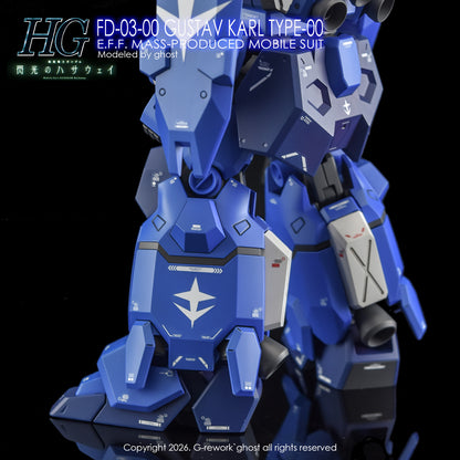 G-Rework Decal [HG] GUSTAV KARL TYPE-00