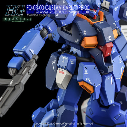 G-Rework Decal [HG] GUSTAV KARL TYPE-00