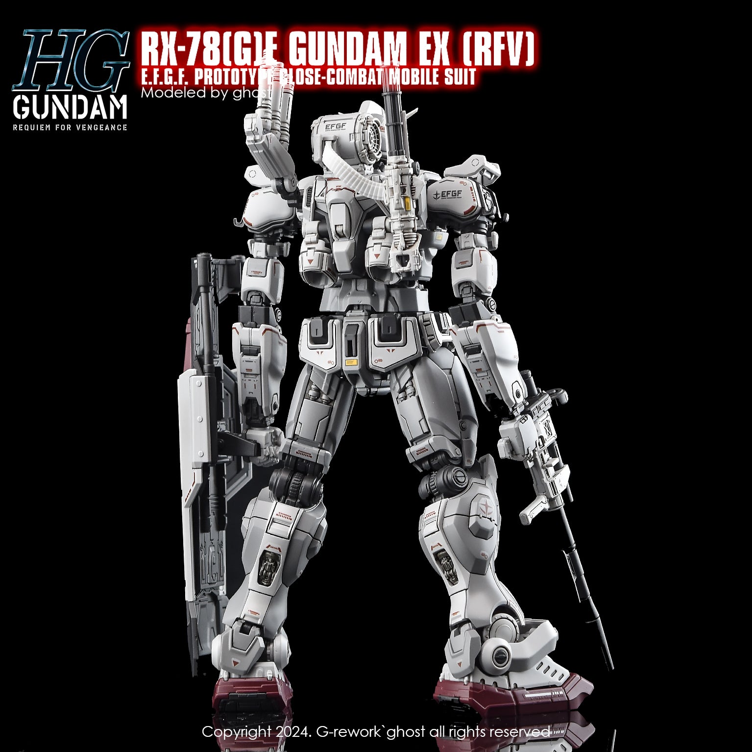 G-Rework [HG] [RFV] RX-78[G]E GUNDAM EX – Gundam Extra-Your BEST
