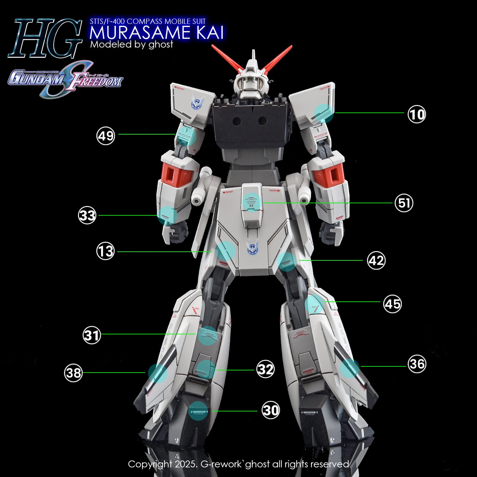 G-Rework [HG] [SEED] MURASAME KAI