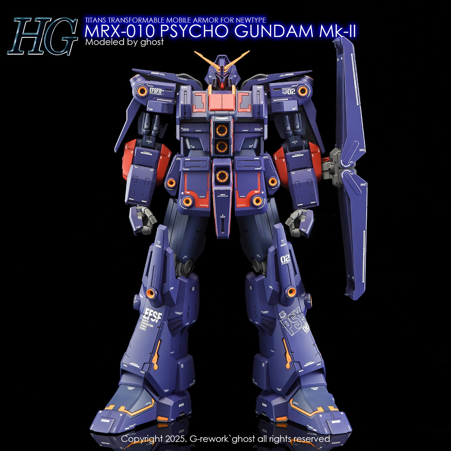 G-Rework [HG] PSYCHO GUNDAM Mk2
