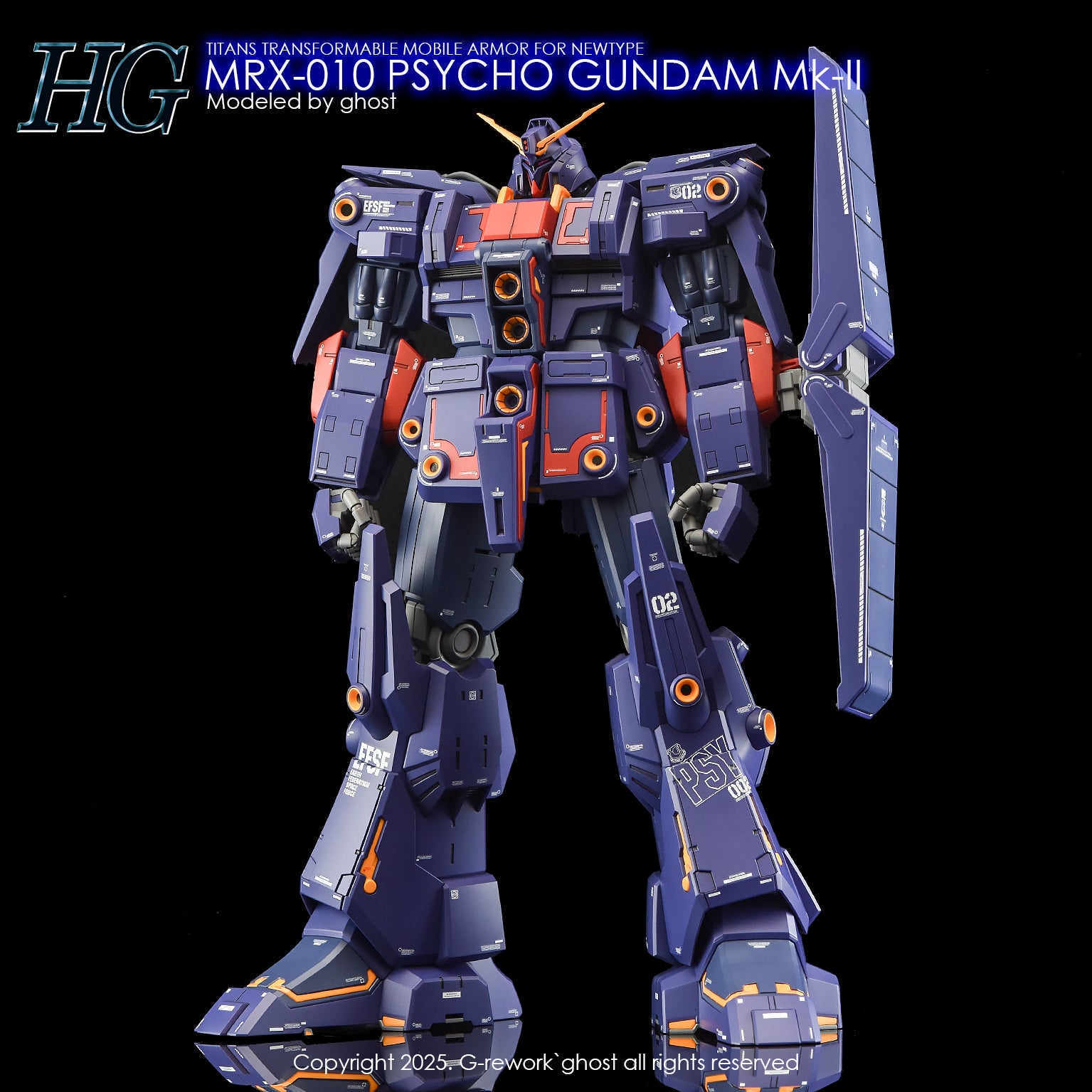 G-Rework [HG] PSYCHO GUNDAM Mk2 – Gundam Extra-Your BEST Gunpla