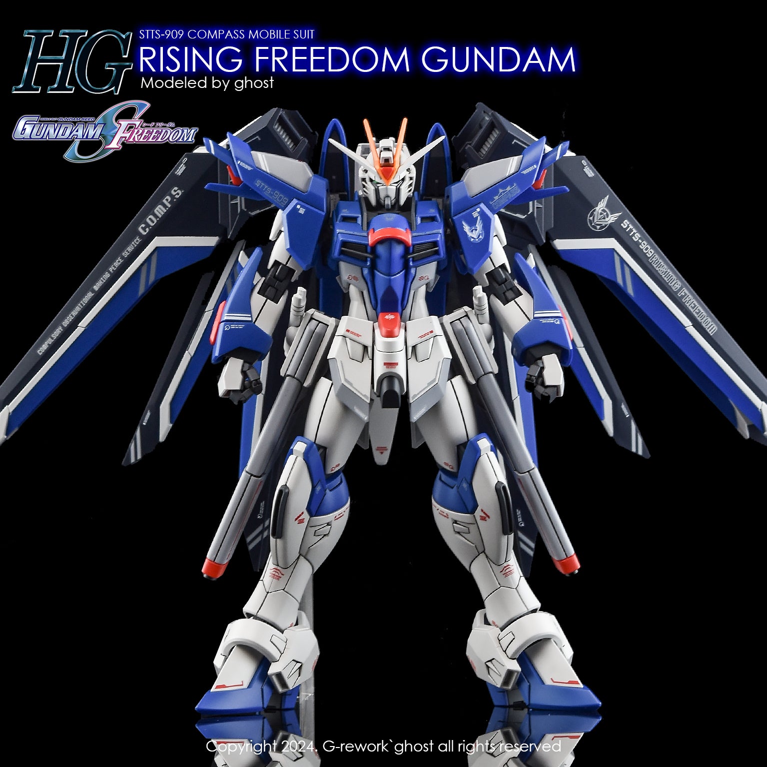 G-Rework [HG] [SEED] RISING FREEDOM GUNDAM