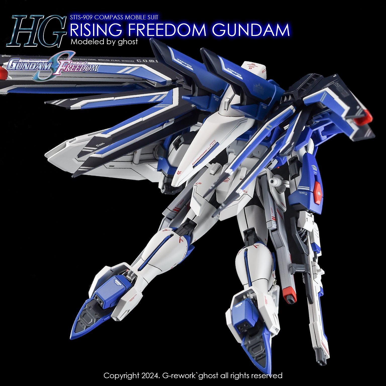 G-Rework [HG] [SEED] RISING FREEDOM GUNDAM