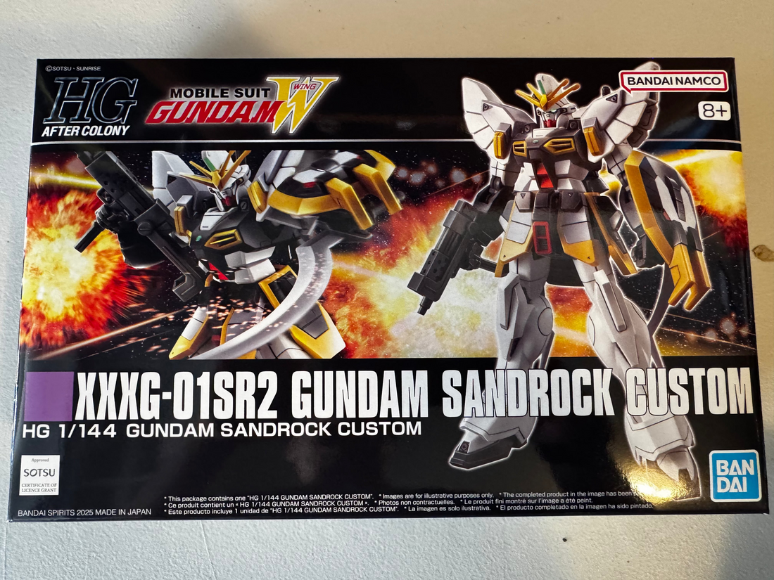 HG 1/144 GUNDAM SANDROCK CUSTOM