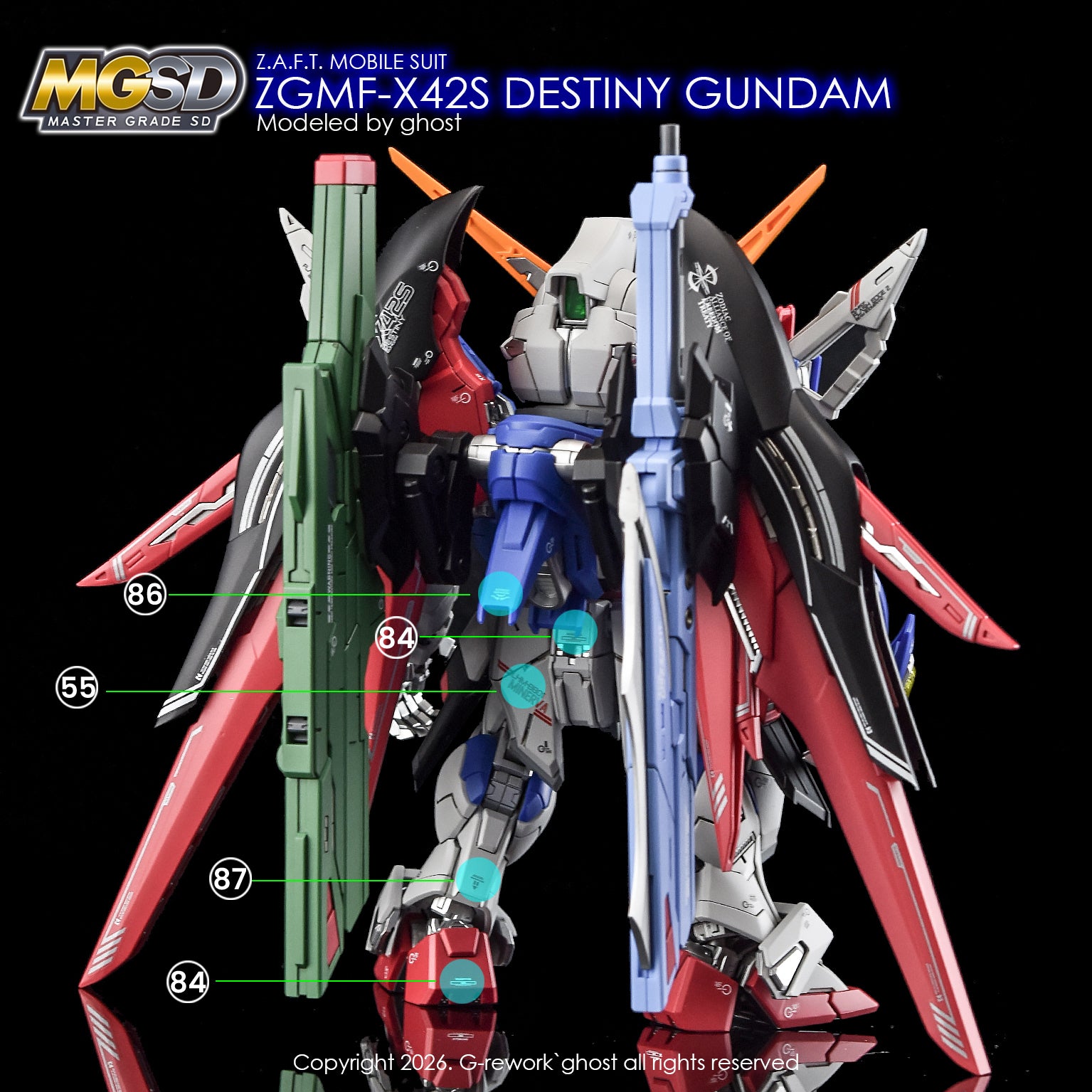 G-Rework Decal  [MGSD] DESTINY GUNDAM