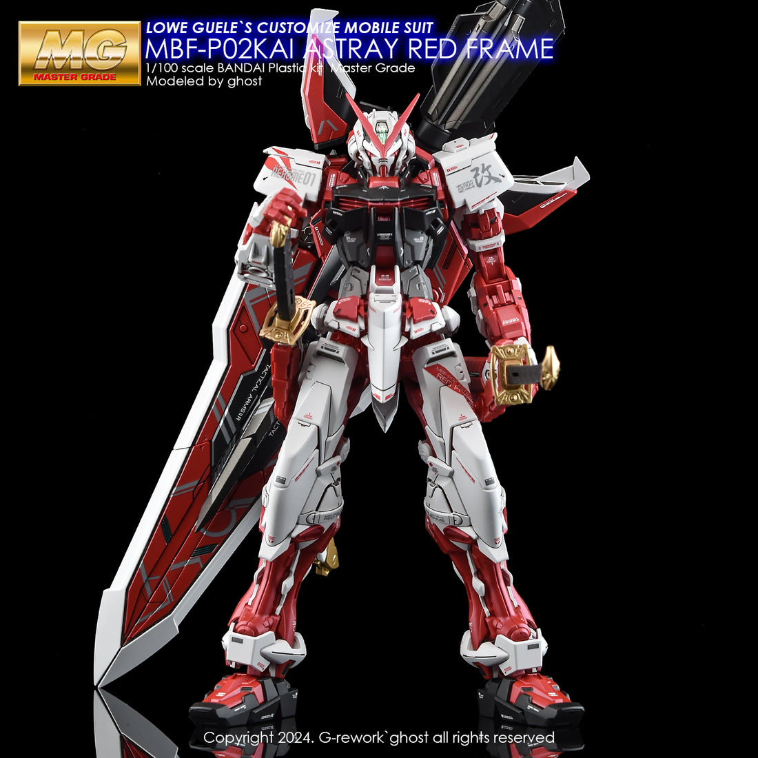 G-Rework MG ASTRAY RED FRAME Kai