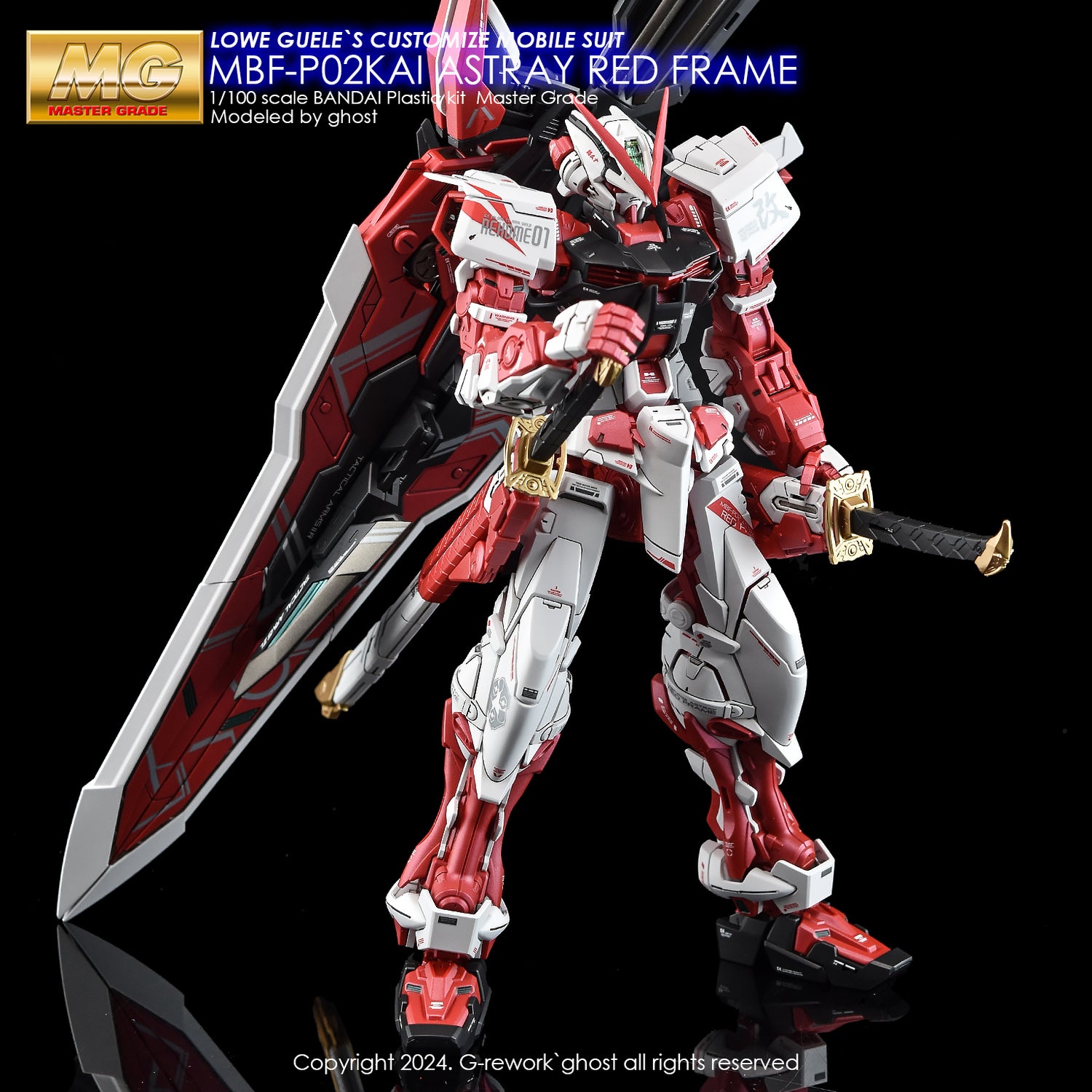 G-Rework MG ASTRAY RED FRAME Kai