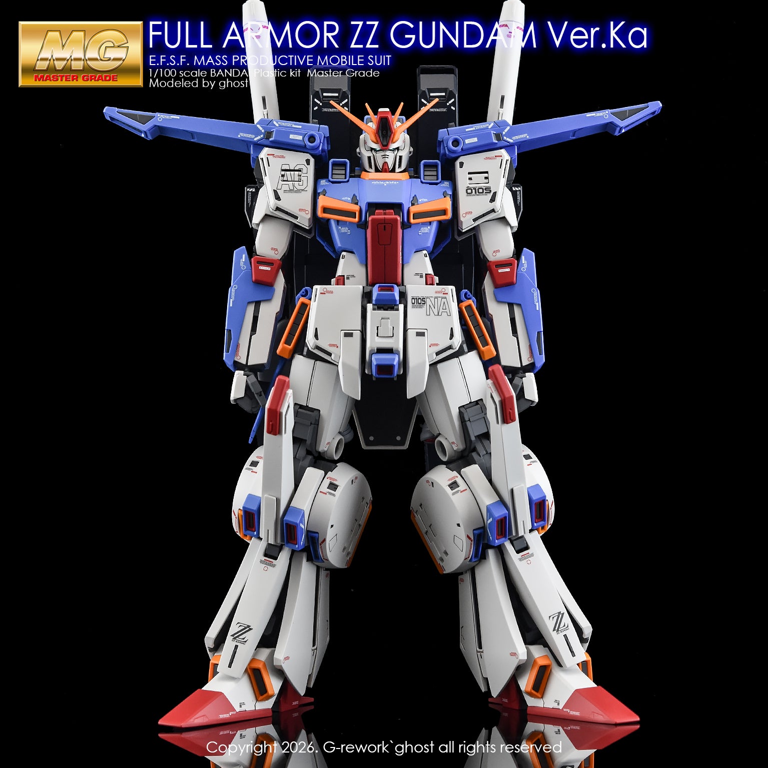 G-Rework Decal [MG] Full Armor ZZ GUNDAM Ver.ka – Gundam Extra