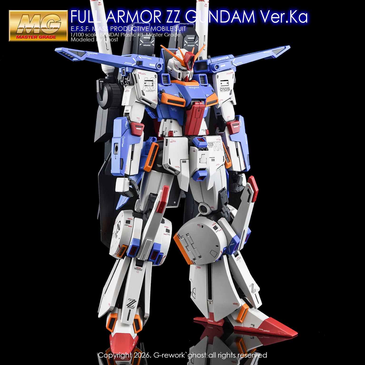 G-Rework Decal [MG] Full Armor ZZ GUNDAM Ver.ka – Gundam Extra