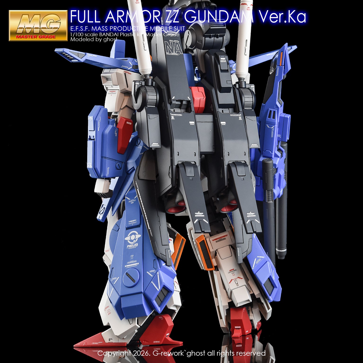 G-Rework Decal [MG] Full Armor ZZ GUNDAM Ver.ka – Gundam Extra