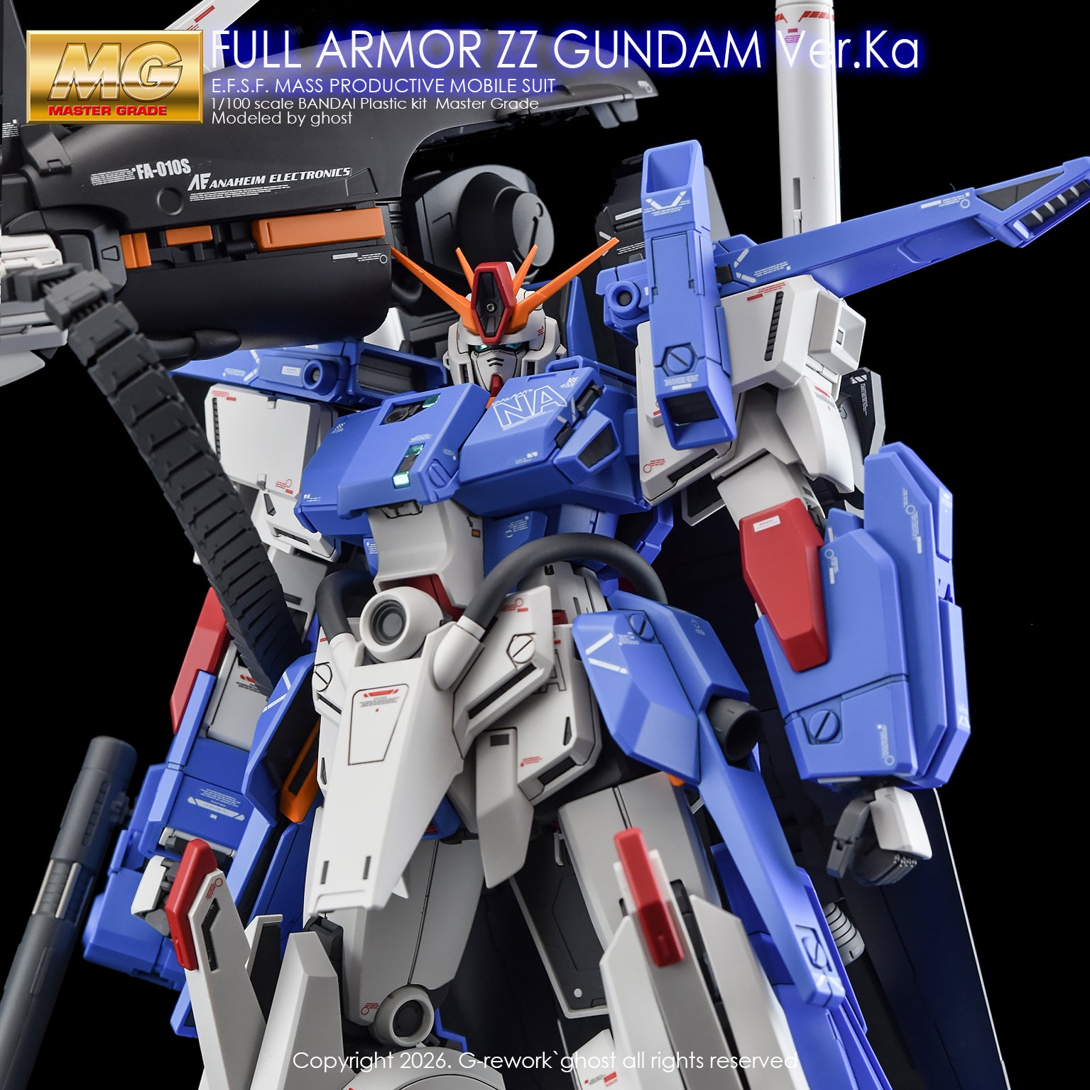 G-Rework Decal [MG] Full Armor ZZ GUNDAM Ver.ka