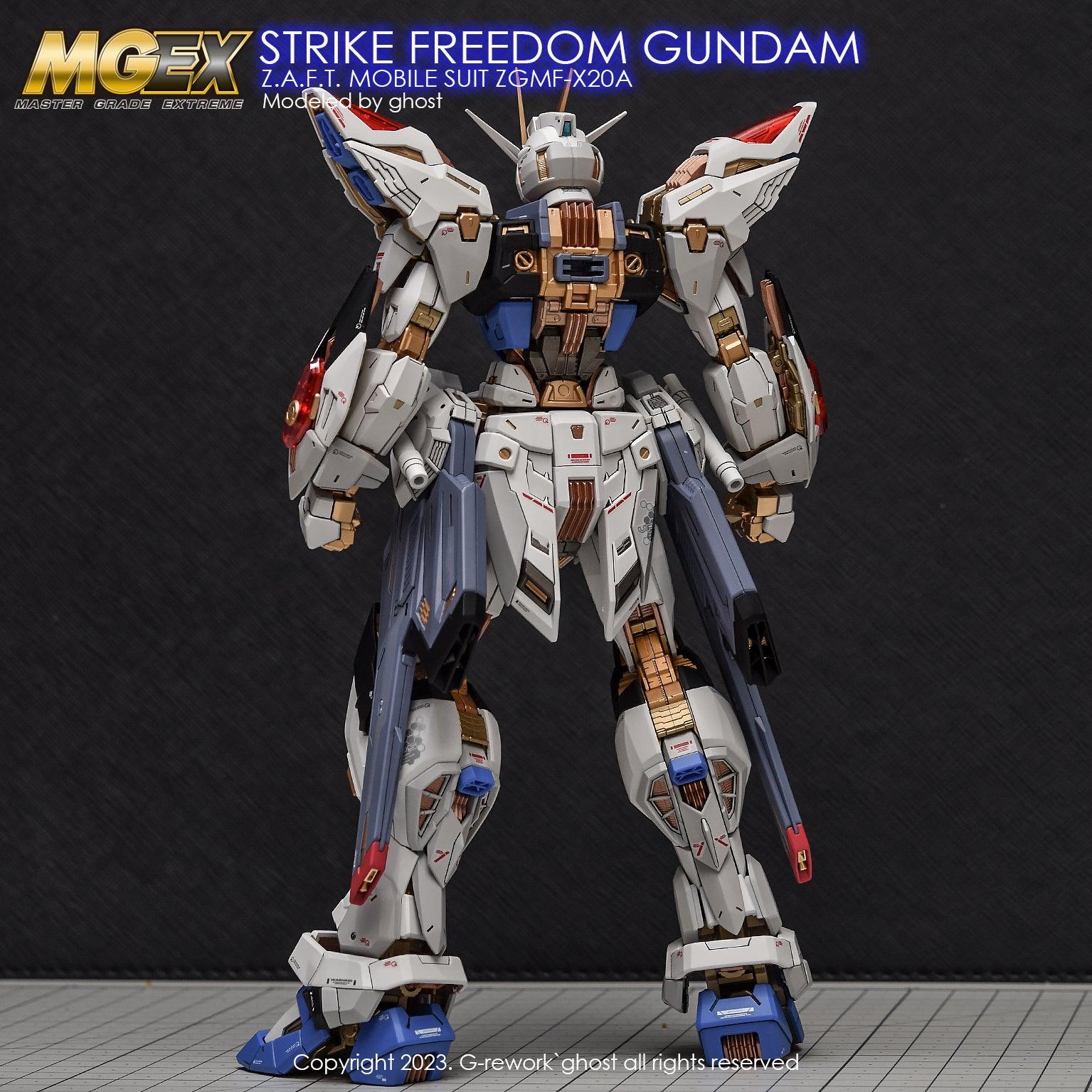 G-Rework [MGEX] STRIKE FREEDOM GUNDAM - Gundam Extra-Your BEST Gunpla Supplier