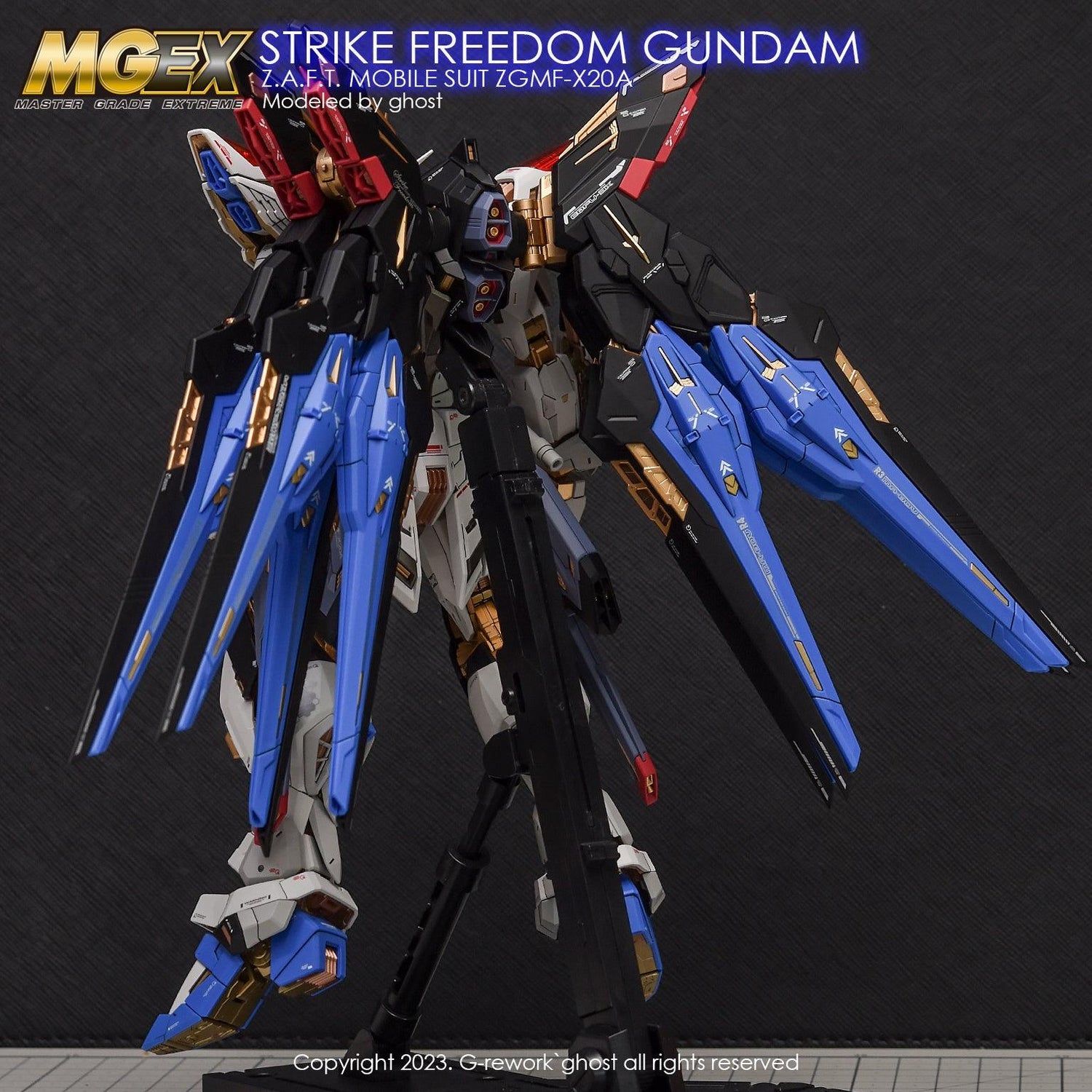 G-Rework [MGEX] STRIKE FREEDOM GUNDAM - Gundam Extra-Your BEST Gunpla Supplier