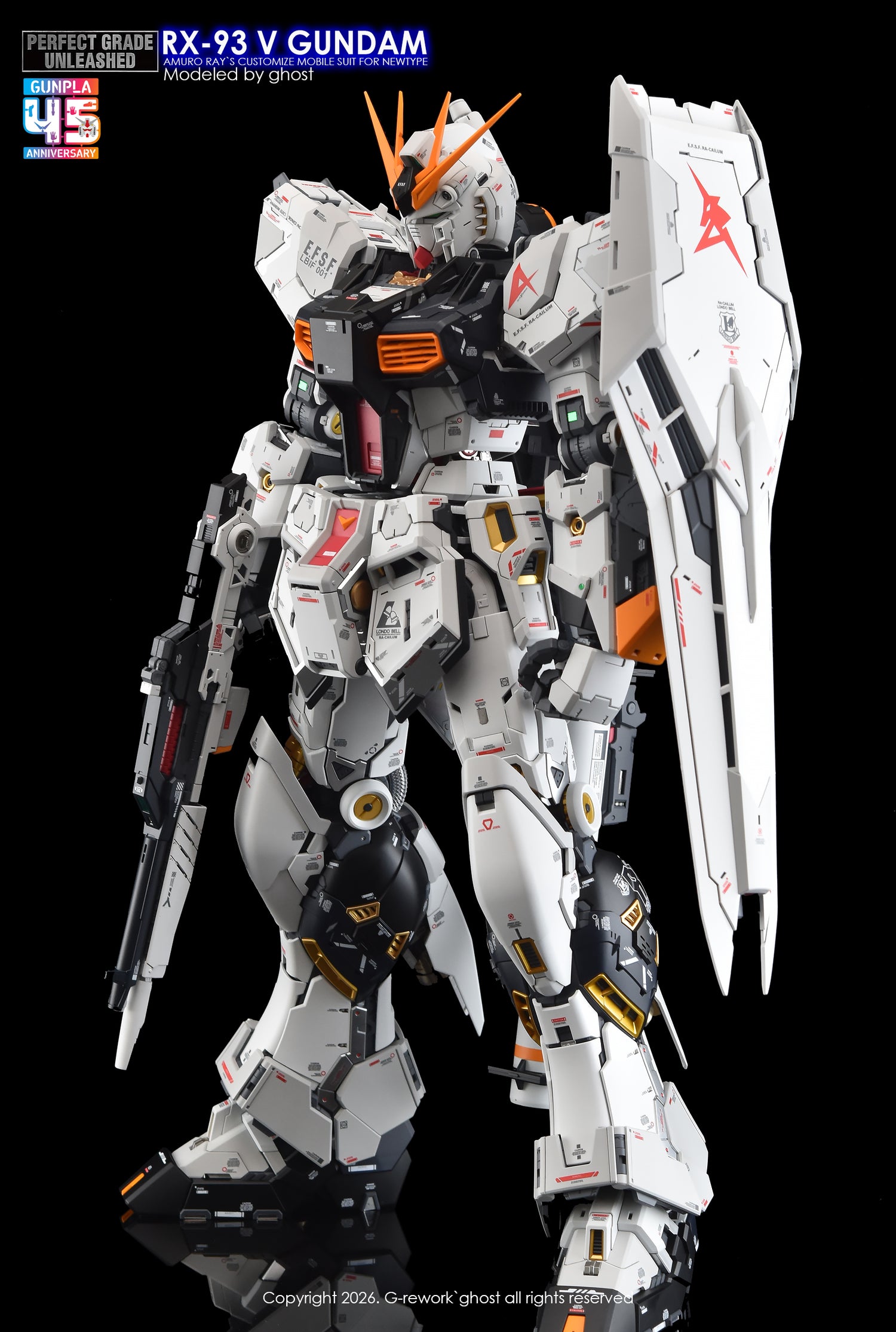 G-Rework Decal [PG] UNLEASHED RX-93 V GUNDAM