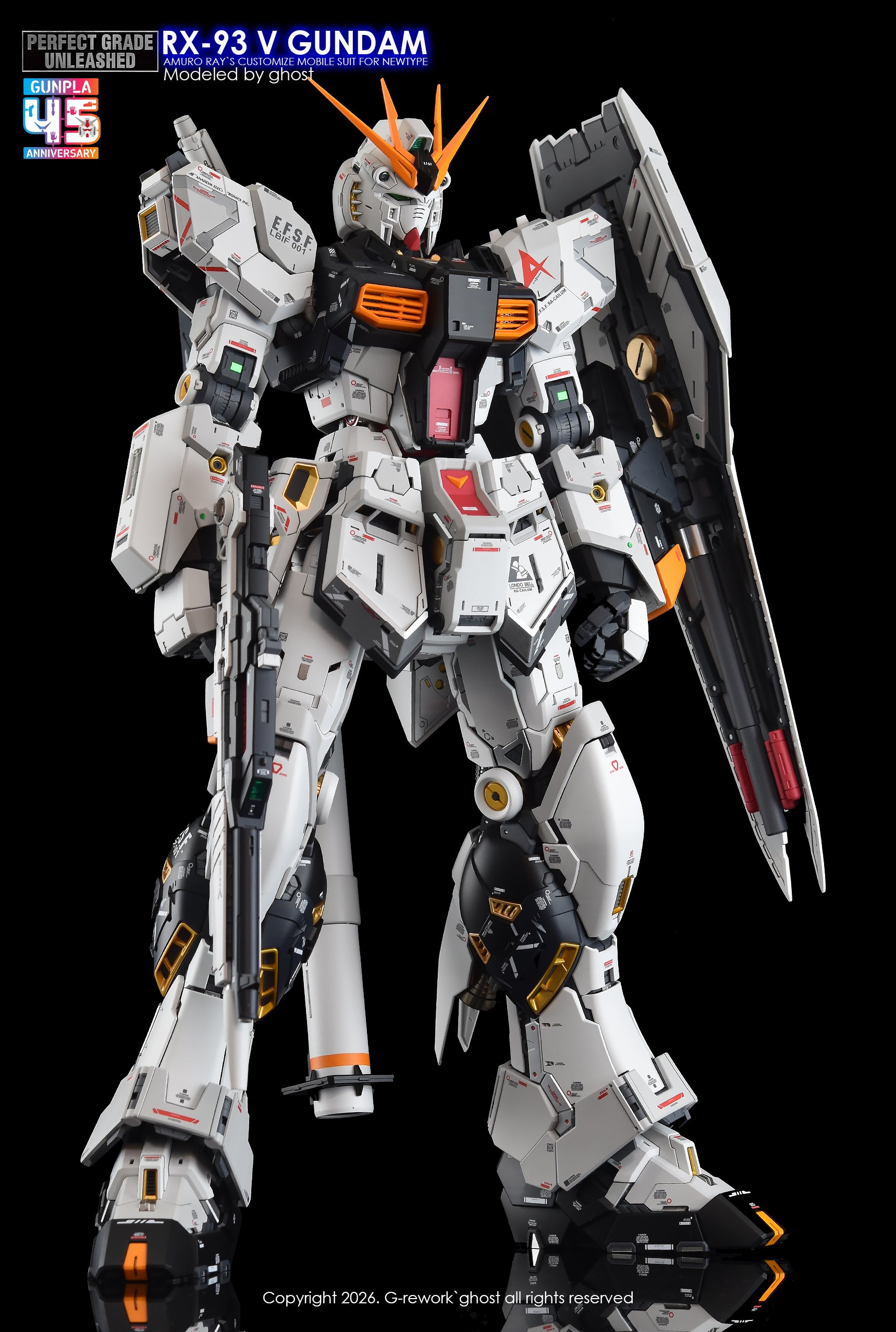 G-Rework Decal [PG] UNLEASHED RX-93 V GUNDAM – Gundam Extra-Your