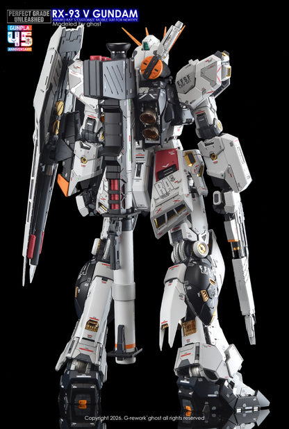 G-Rework Decal [PG] UNLEASHED RX-93 V GUNDAM