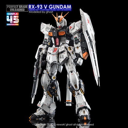 G-Rework Decal [PG] UNLEASHED RX-93 V GUNDAM