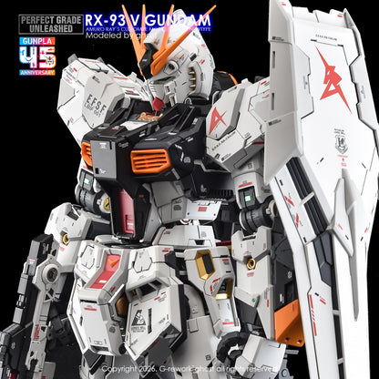 G-Rework Decal [PG] UNLEASHED RX-93 V GUNDAM