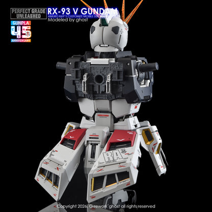 G-Rework Decal [PG] UNLEASHED RX-93 V GUNDAM