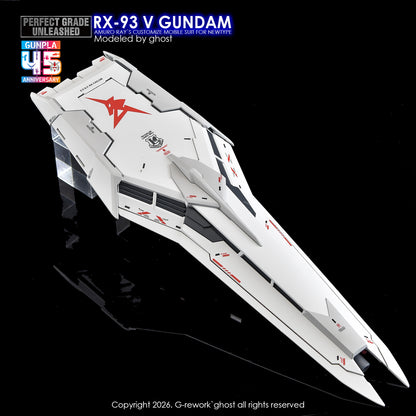 G-Rework Decal [PG] UNLEASHED RX-93 V GUNDAM