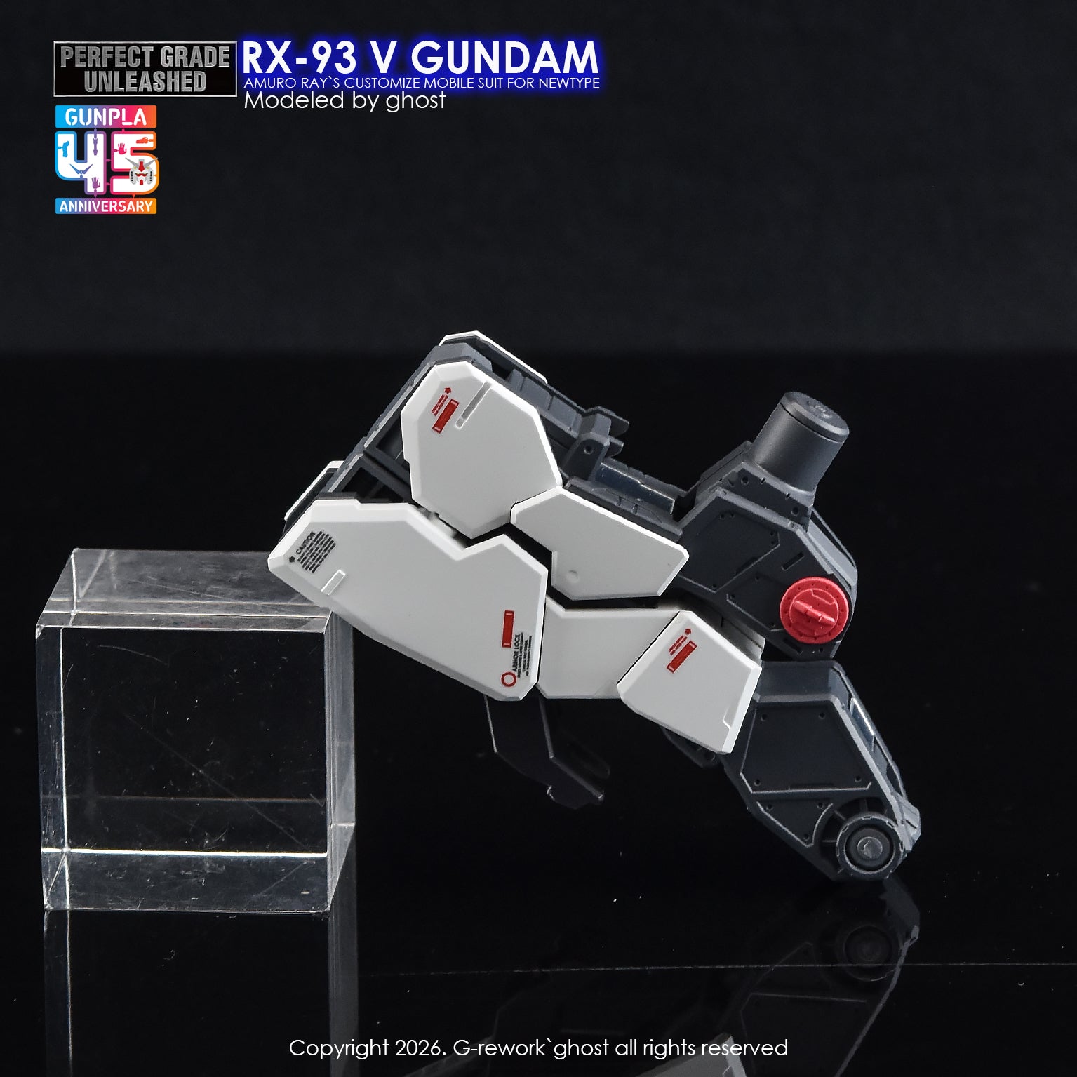 G-Rework Decal [PG] UNLEASHED RX-93 V GUNDAM