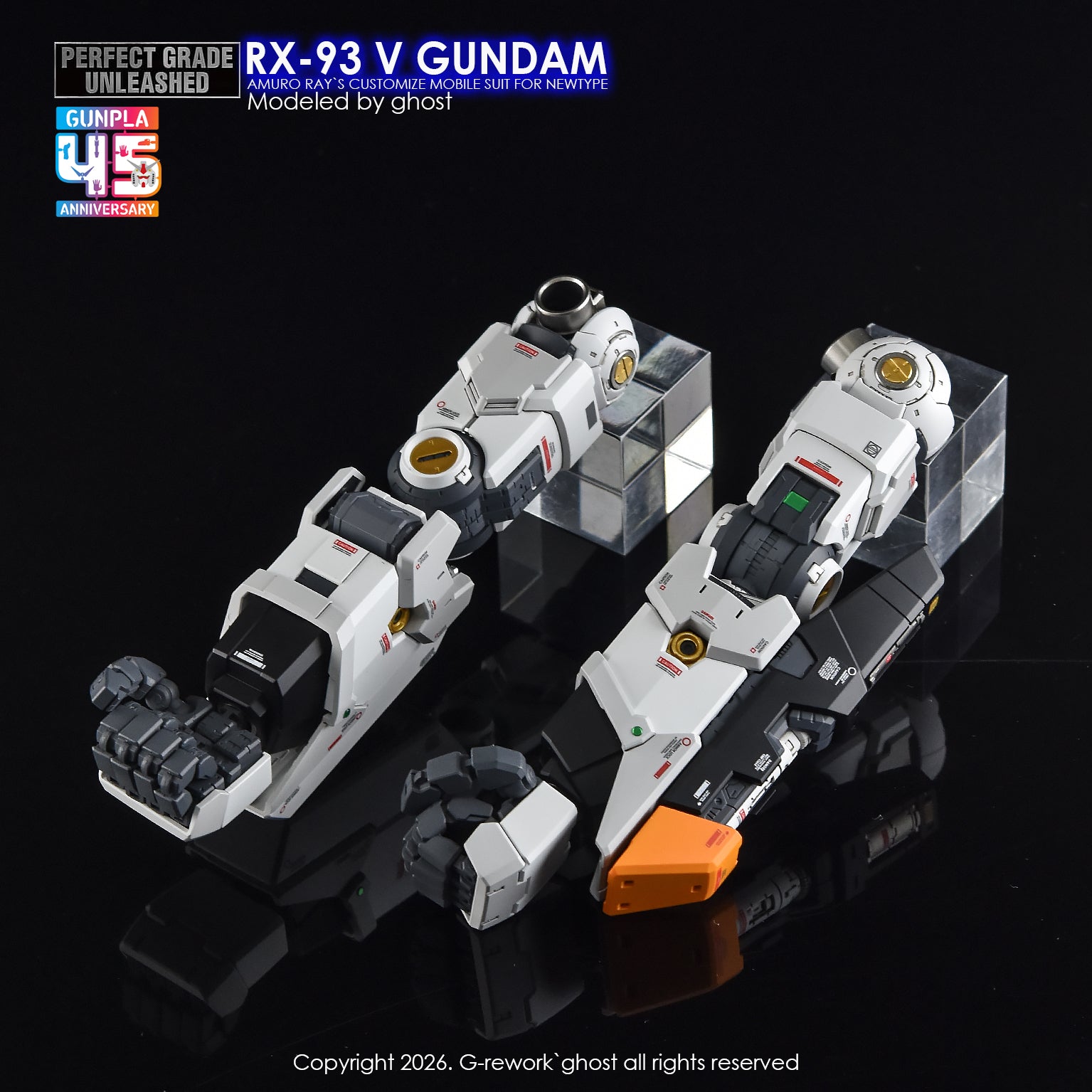 G-Rework Decal [PG] UNLEASHED RX-93 V GUNDAM